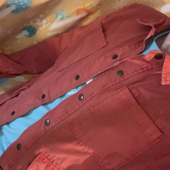 Vintage very old lucky brand button up jacket never worn still brand new !